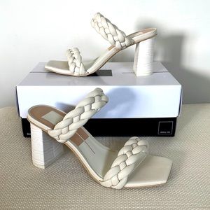 DOLCE VITA PAILY HEELS IN IVORY STELLA